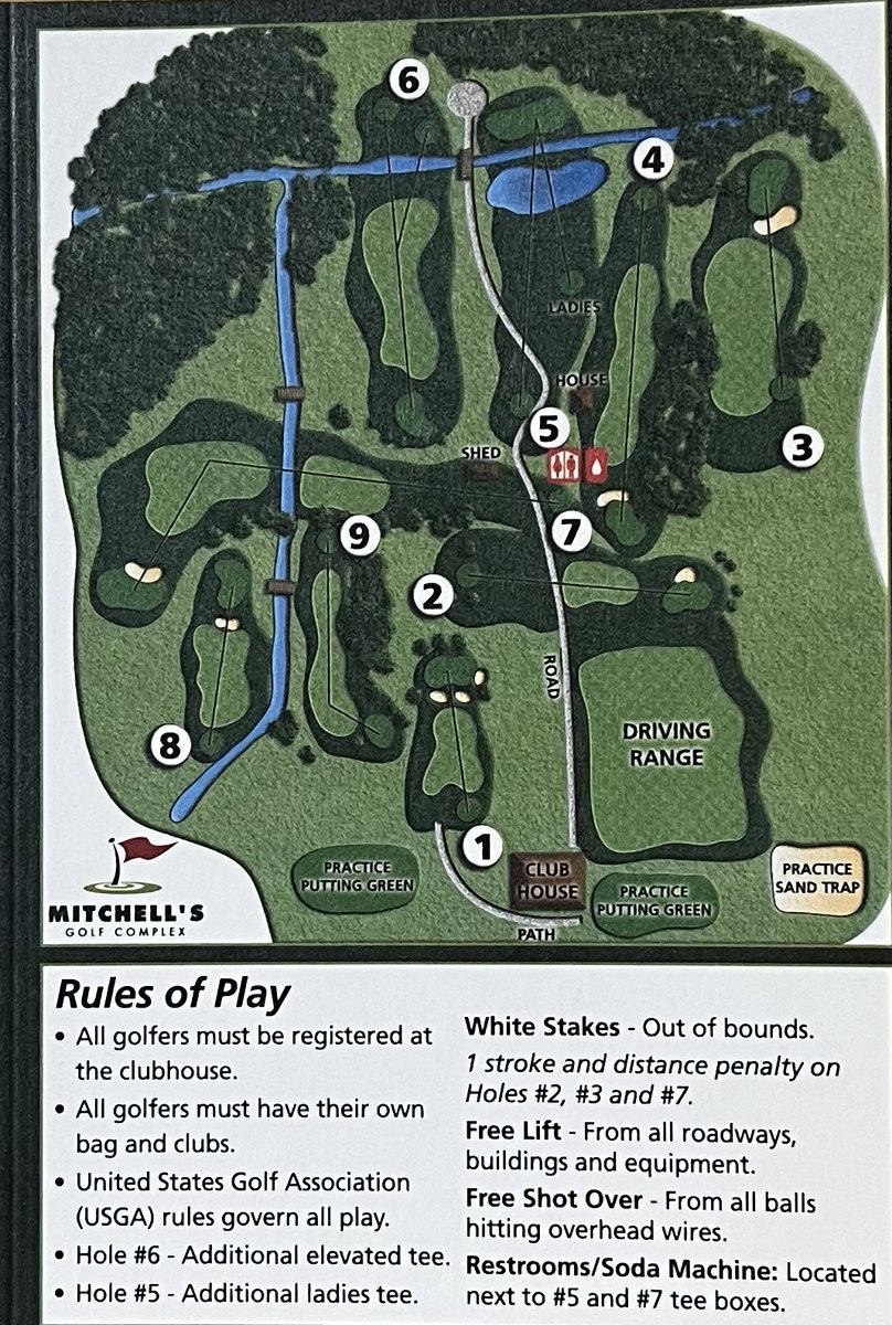 Daily Scorecard Golf tweet media