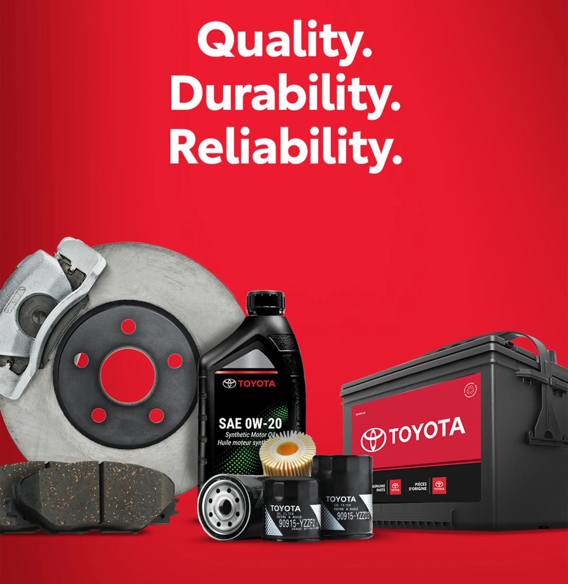 VernonToyota's tweet photo. Toyota Genuine Parts = peace of mind. 🔧

Any Toyota parts installed by our dealership are backed by a 2-year or 40,000 km warranty on both parts and labour — whichever comes first.

Drive with confidence knowing your Toyota is protected. https://t.co/qNQkcuWB02