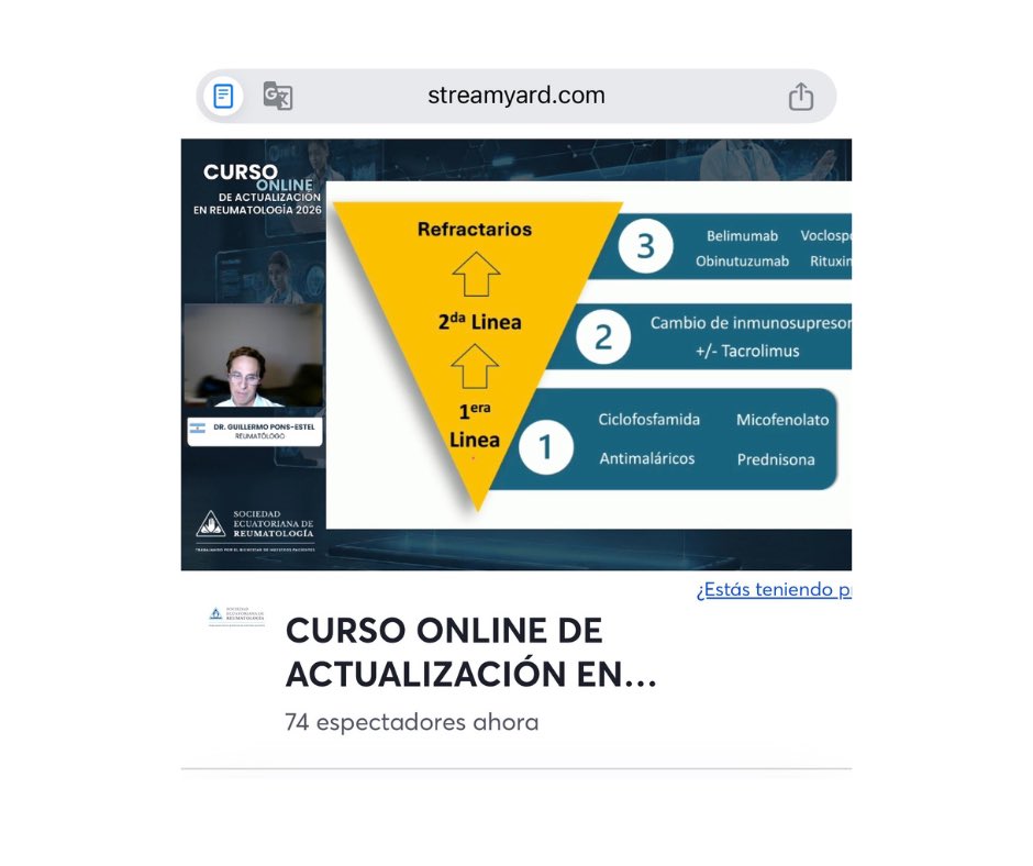 Sociedad Ecuatoriana de Reumatología tweet media