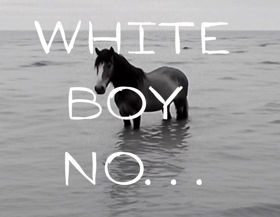 white boy…