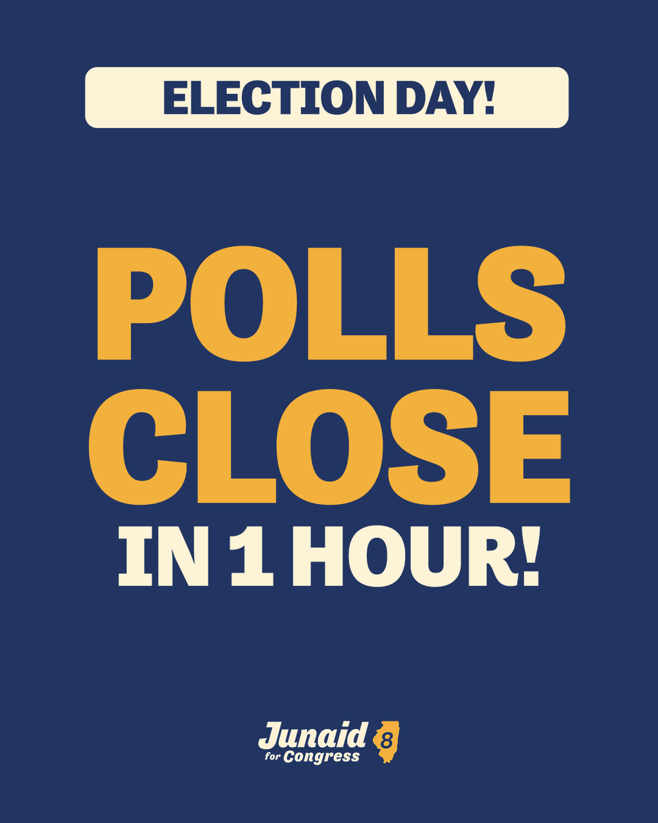 Junaid For Congress (IL-08) tweet media