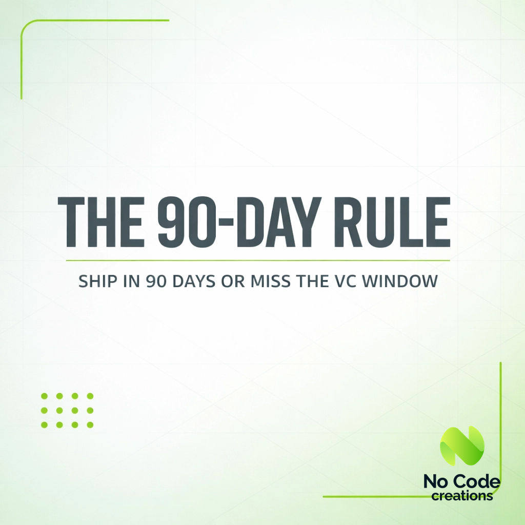 NoCodeCreations's tweet photo. VIC clocked $2.2B in VC funding. 🇦🇺

The 90-Day Rule: Get live in 90 days or your funding odds drop 3x. Investors want traction, not slow dev cycles.

Use No-Code to ship in weeks. Build. Get users. Secure the bag. 🚀

#MelbourneStartups #NoCode https://t.co/QycAKwiosb
