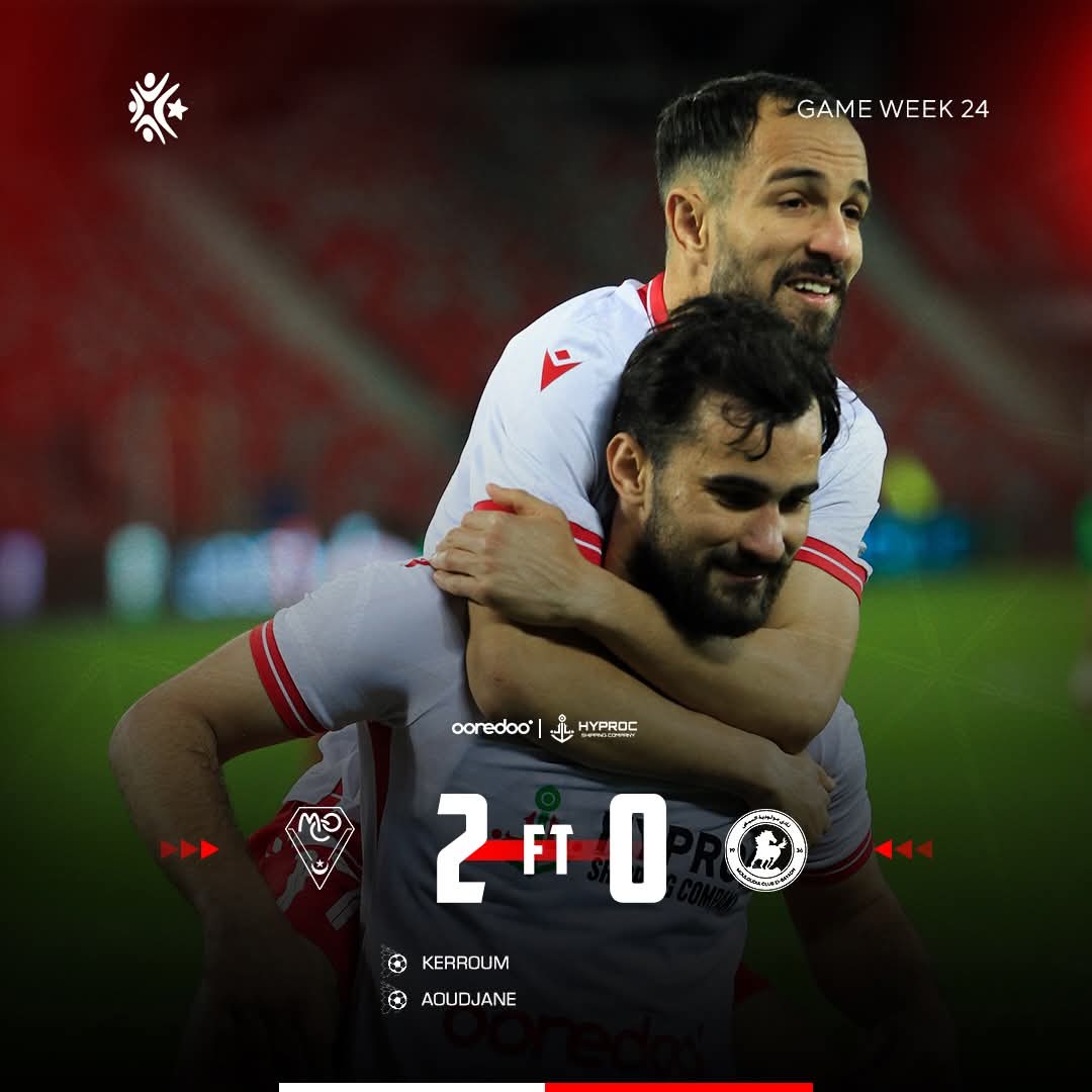 mcoranclub's tweet photo. نهاية اللقاء
مولودية وهران 2️⃣- مولودية البيض 0️⃣
#MCO_MEDIA
#MCORAN https://t.co/inCbqCDAMh