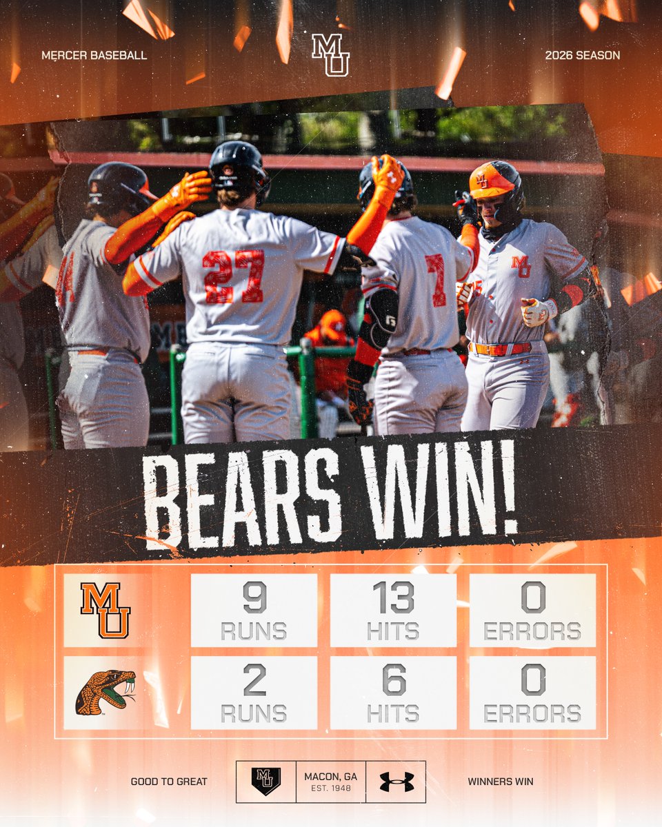 Mercer Baseball tweet media