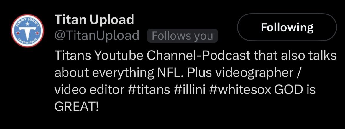 (C.J.) #TitanUp tweet media