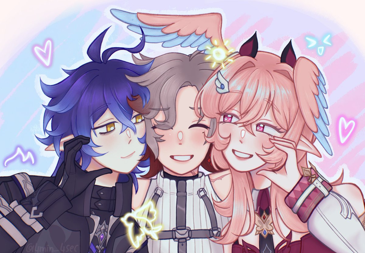 4min_4sec's tweet photo. fae sandwich!!! ╰(*´︶`*)╯🕯️🪶🌷
#flins #illuga #linnea https://t.co/K1z6r8YLVG