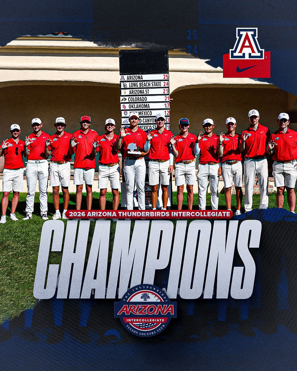 Arizona Men's Golf tweet media