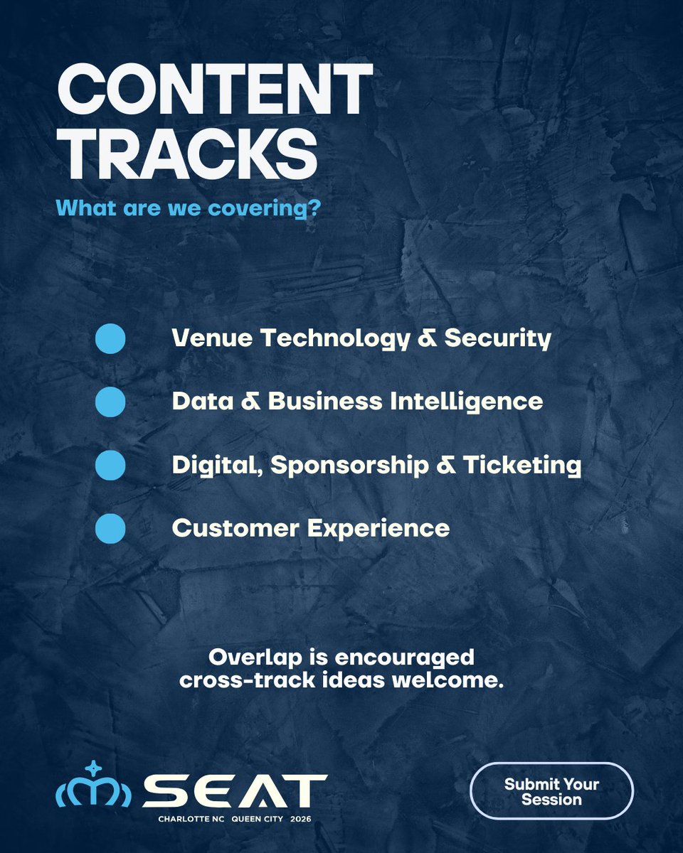 SEAT – Sports & Entertainment Alliance in Tech tweet media