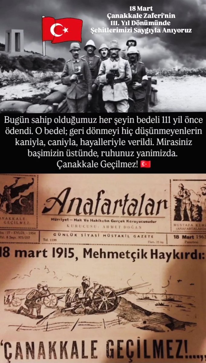 emel______'s tweet photo. 18 Mart Çanakkale Zaferi'nin 
111. Yıldönümünde 
Şehitlerimizi Saygıyla anıyoruz
🇹🇷🇹🇷🇹🇷🇹🇷🇹🇷🇹🇷🇹🇷🇹🇷🇹🇷🇹🇷🇹🇷🇹🇷
#18MartÇanakkaleZaferi 
#18MartŞehitlerGünü 
#ÇanakkaleGeçilmez🇹🇷 https://t.co/qkWt8w4eRn