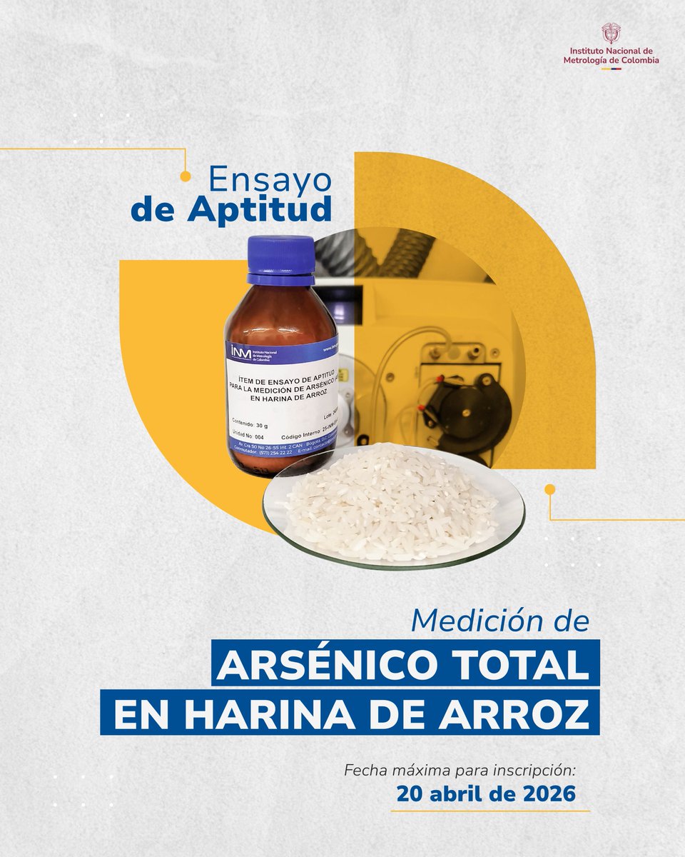 Instituto Nacional de Metrología - INM de Colombia tweet media