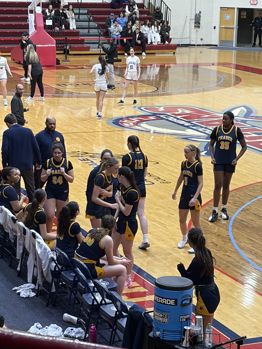 FRASERbball's tweet photo. Best of luck to our Girls playing in the Quarterfinals. https://t.co/bVdYCuwTpr