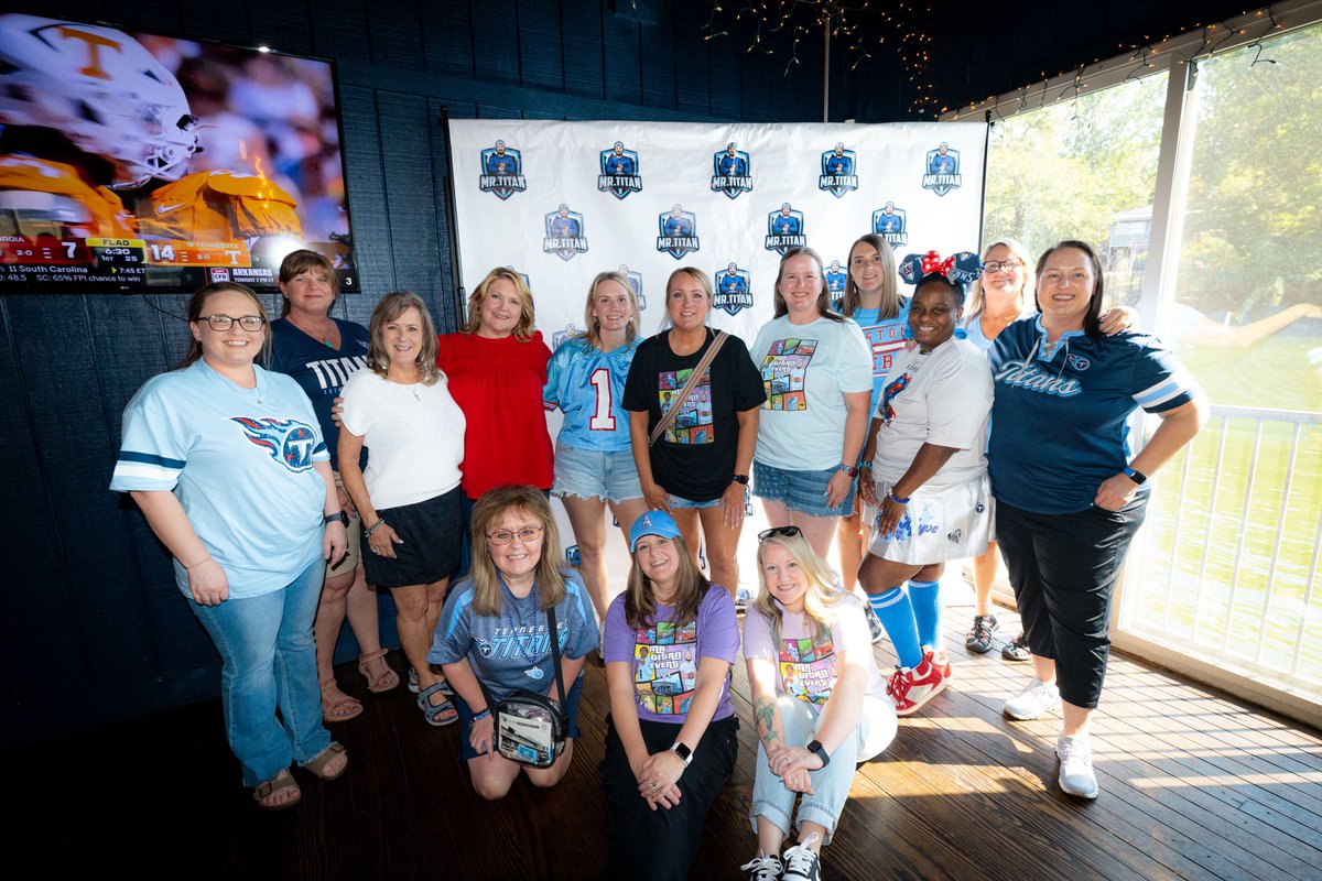 Mr_titan5's tweet photo. Titan fans are the best! 

Can’t wait to see y’all in September @Titans https://t.co/FBk669qvj6