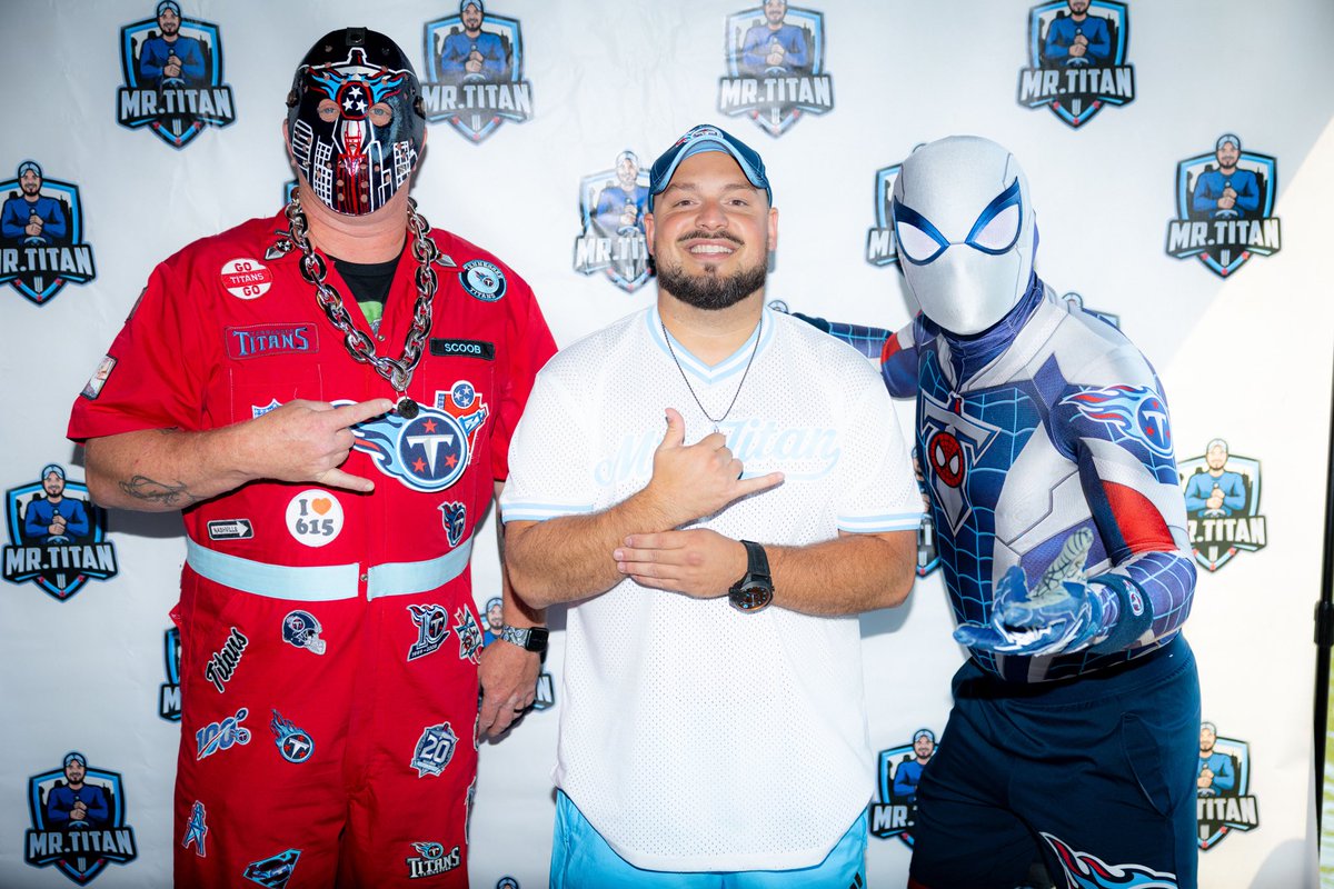 Mr_titan5's tweet photo. Titan fans are the best! 

Can’t wait to see y’all in September @Titans https://t.co/FBk669qvj6
