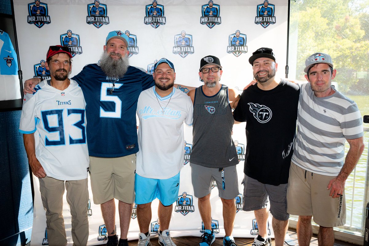 Mr_titan5's tweet photo. Titan fans are the best! 

Can’t wait to see y’all in September @Titans https://t.co/FBk669qvj6