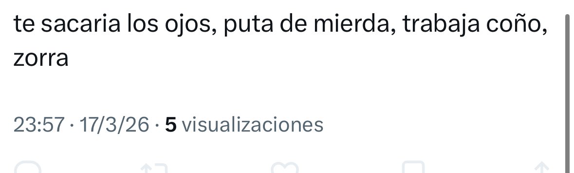 QuietGoddessXO's tweet photo. Nada más que decir
@EspunyFerr24753 la envidia se nota, que bien que te escondes detrás de una pantalla.
Qué pena que todo esto quede guardado y sea denunciable a la policía. ¿Verdad? https://t.co/3AiM3wEhCR