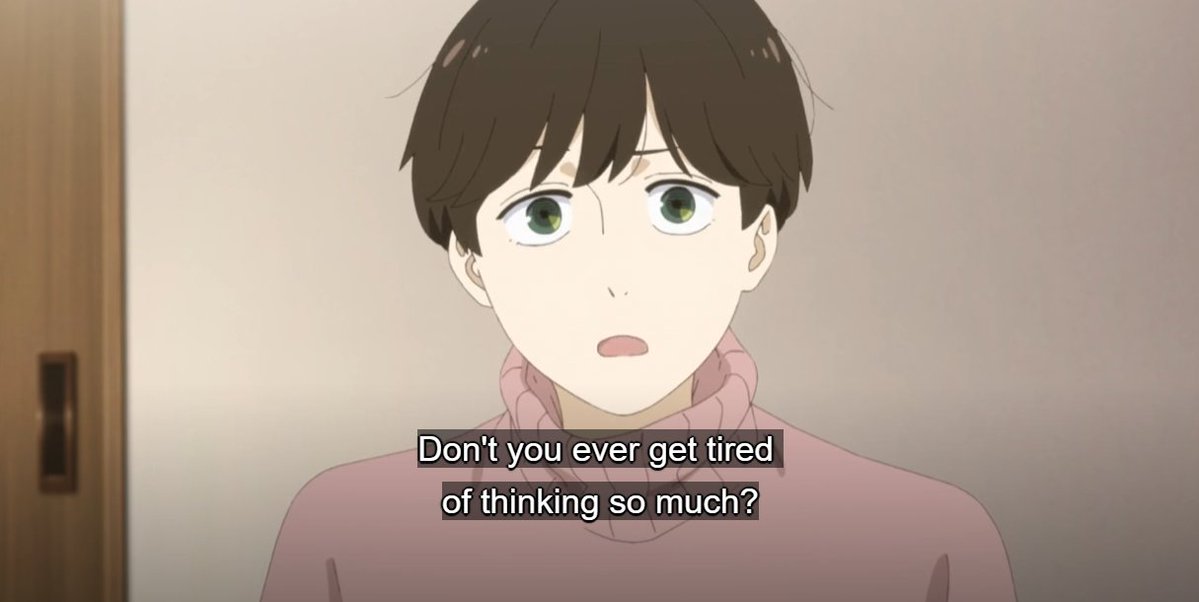 Takes one to know one, considering Asa revealed just how much she stews over things herself this episode. Is she standing out? Is that weird? Should she fit in more? Should she be in love? Should she audition? What would her parents say? #anime #blog #animeblog #winter2026anime