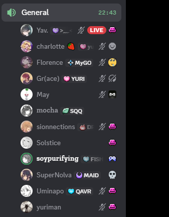 all of these people and theyre all here for among us. im so proud of the community ive built