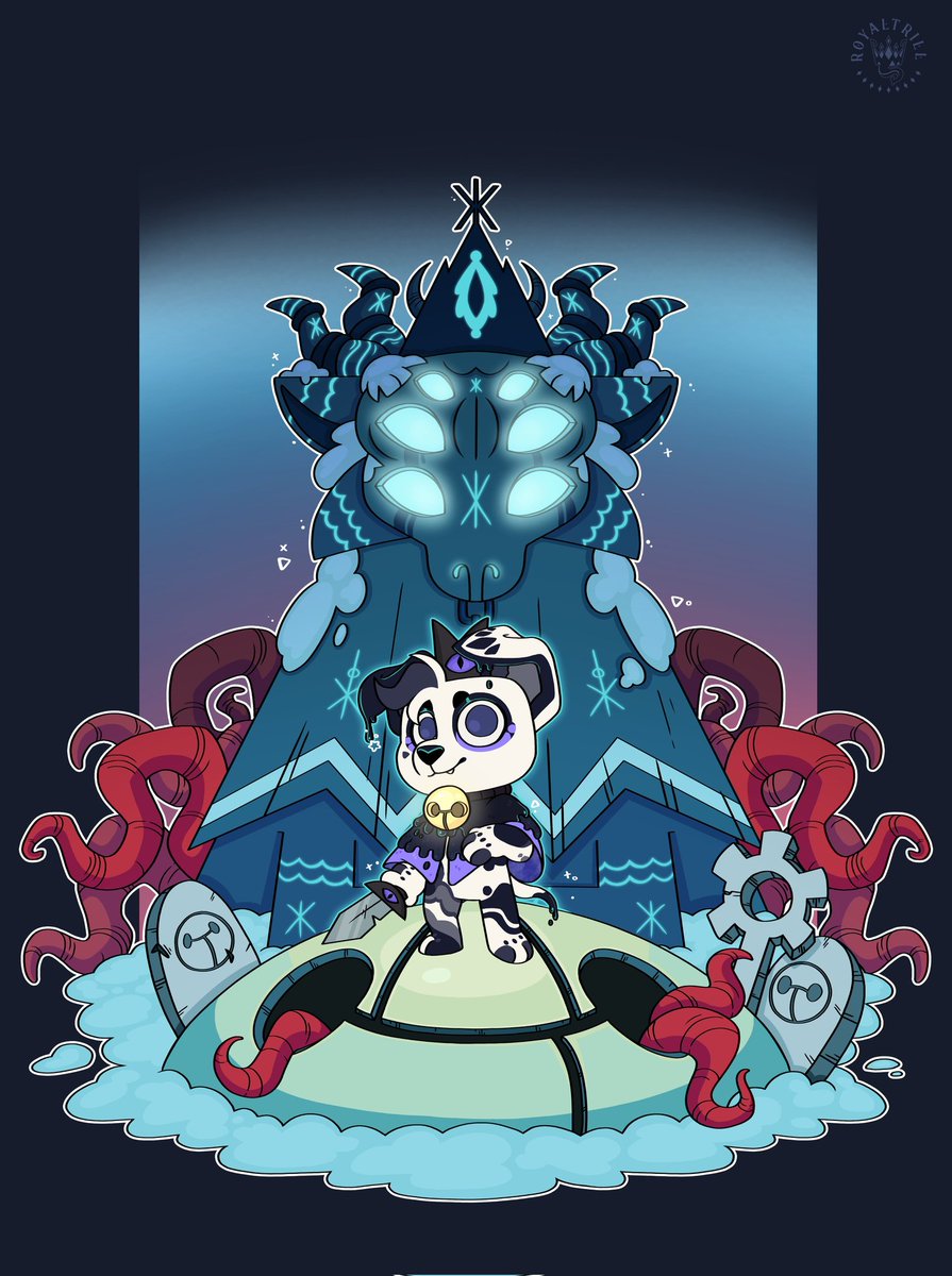 Royaltrill_Art ➡️ inkeycaps -comms open!- tweet media