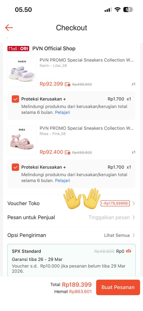 dayenday_'s tweet photo. Lanjutttttt gas. Nah ini dia vouchernya auto nempel kalau pilih 2 sneakers. Kok di aku bisa murah, karna aku combo sama vc diskon 15% dari shopee. Kalian co aja buruan mumpung masih ada vc tambahan😻 https://t.co/ndPujrcoUi