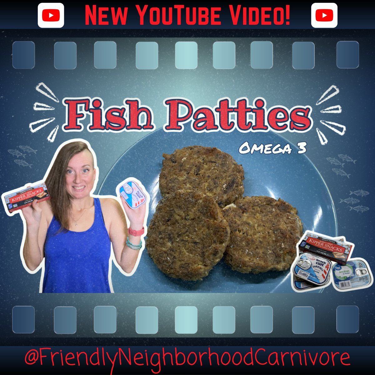 CarnivoreFriend's tweet image. Come make some super easy and delicious fish patties with me!

youtu.be/TLe_RnsbYP8

#Carnivore #Keto #YouTube #Recipe