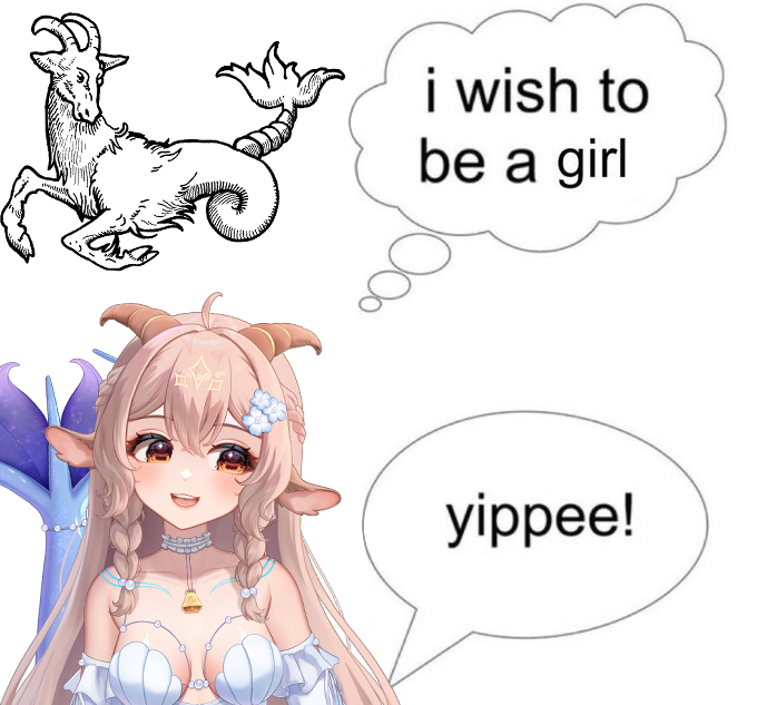Yuchi 🐐♑️ Capricorn Vtuber tweet media