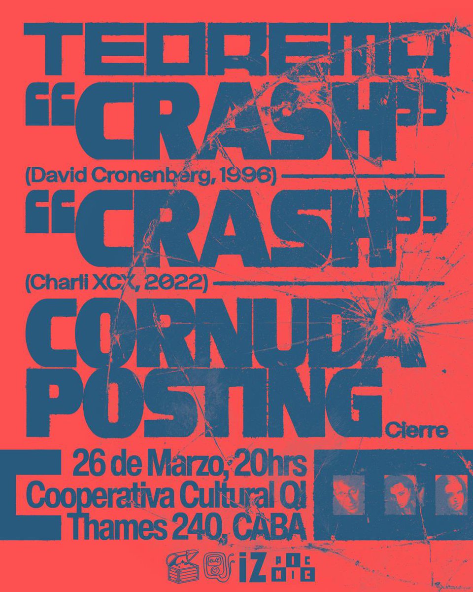 teoremacineclub's tweet photo. CRONENBERG b2b CHARLI

placer, pop ruidoso y cerramos bailando con @gorrudapostin
 
ENTRADAS x https://t.co/DlPaRRymor https://t.co/52ZguP3Zch