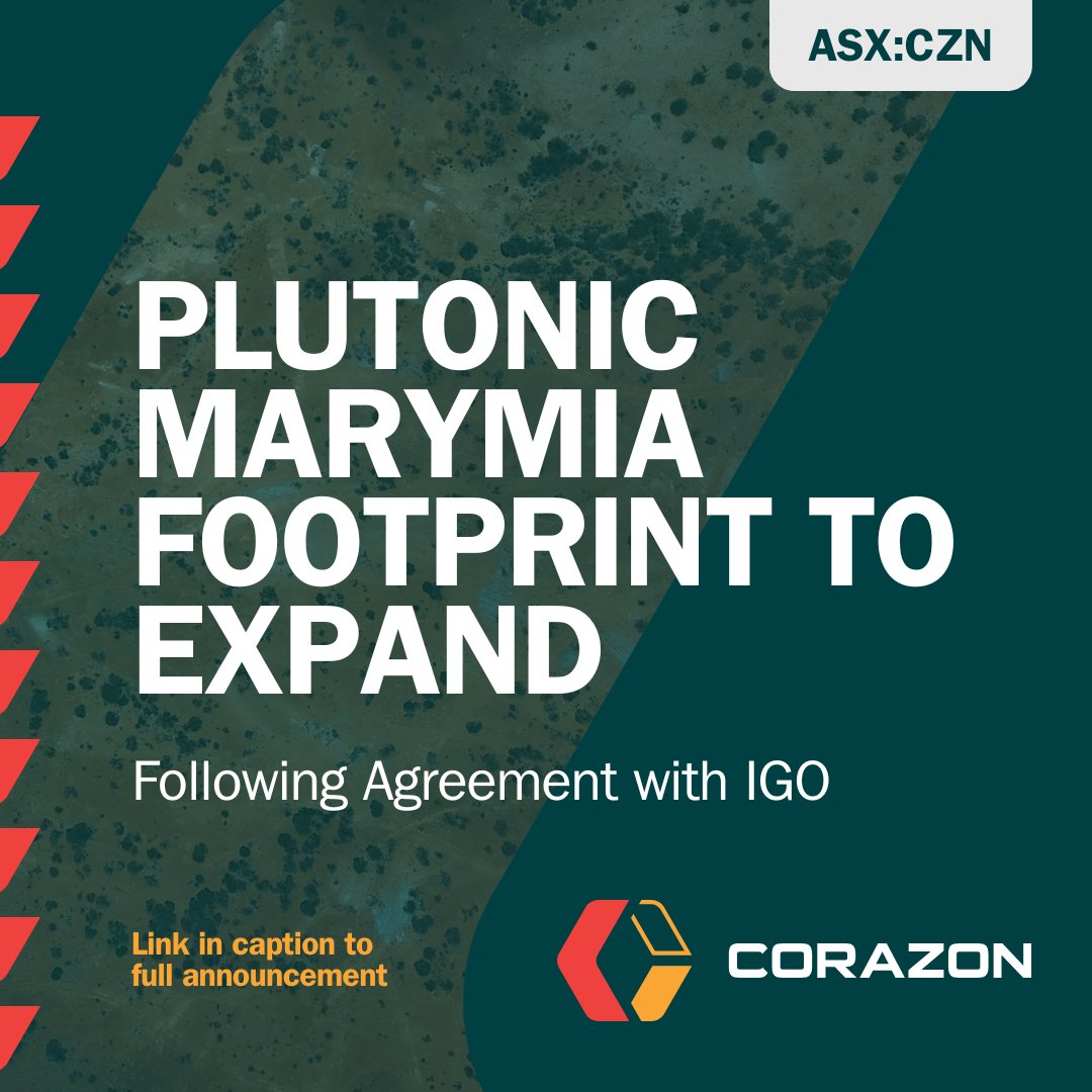 Corazon Mining Limited tweet media