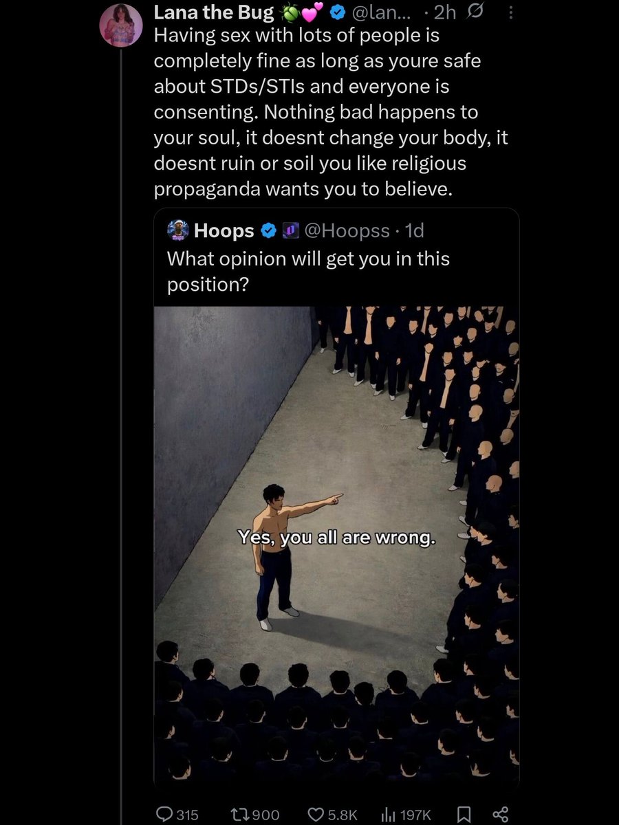Insane Cope tweet media
