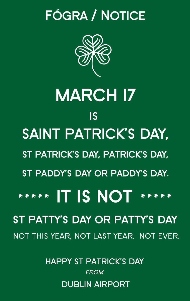 Paddy Not Patty ☘️ tweet media