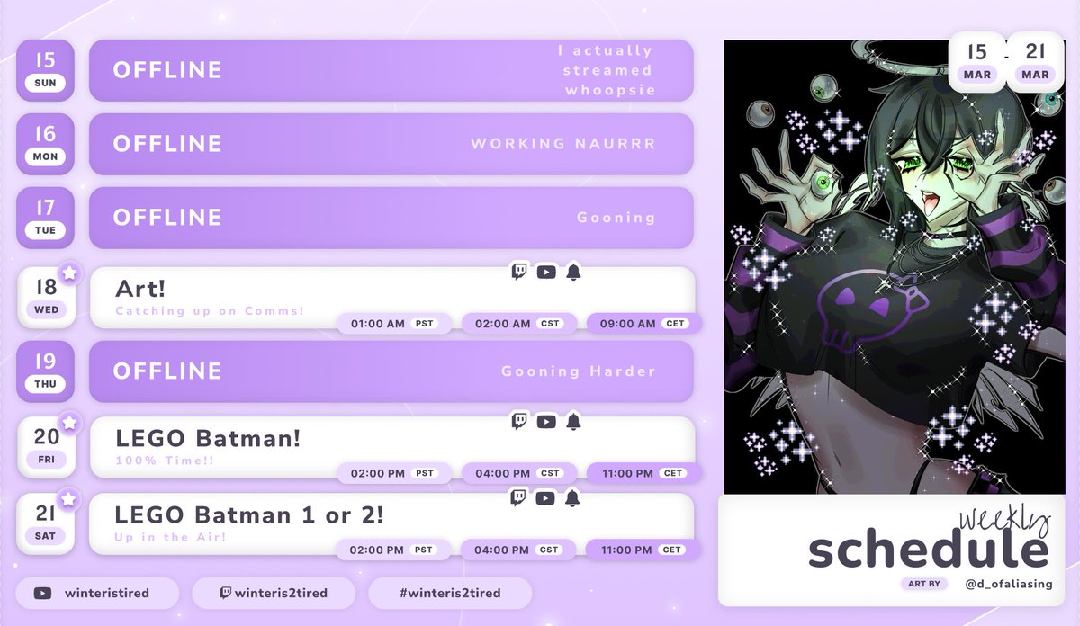 winteris2tired 👁 Fallen Angel 💜 2.0 Coming Soon! tweet media