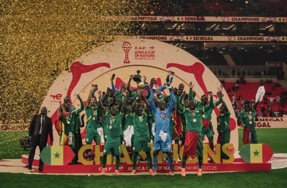 SENEGAL IS OUR AFCON WINNER 🏆