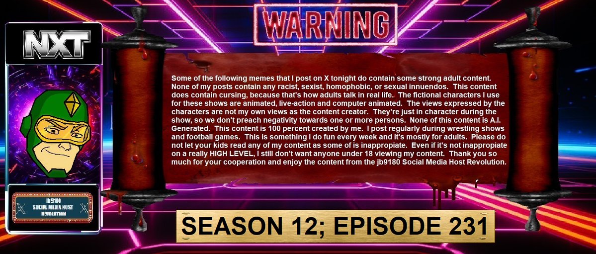 jb9180SMHR_7Y's tweet image. It's #WWENXT with our host, #KiteMan.