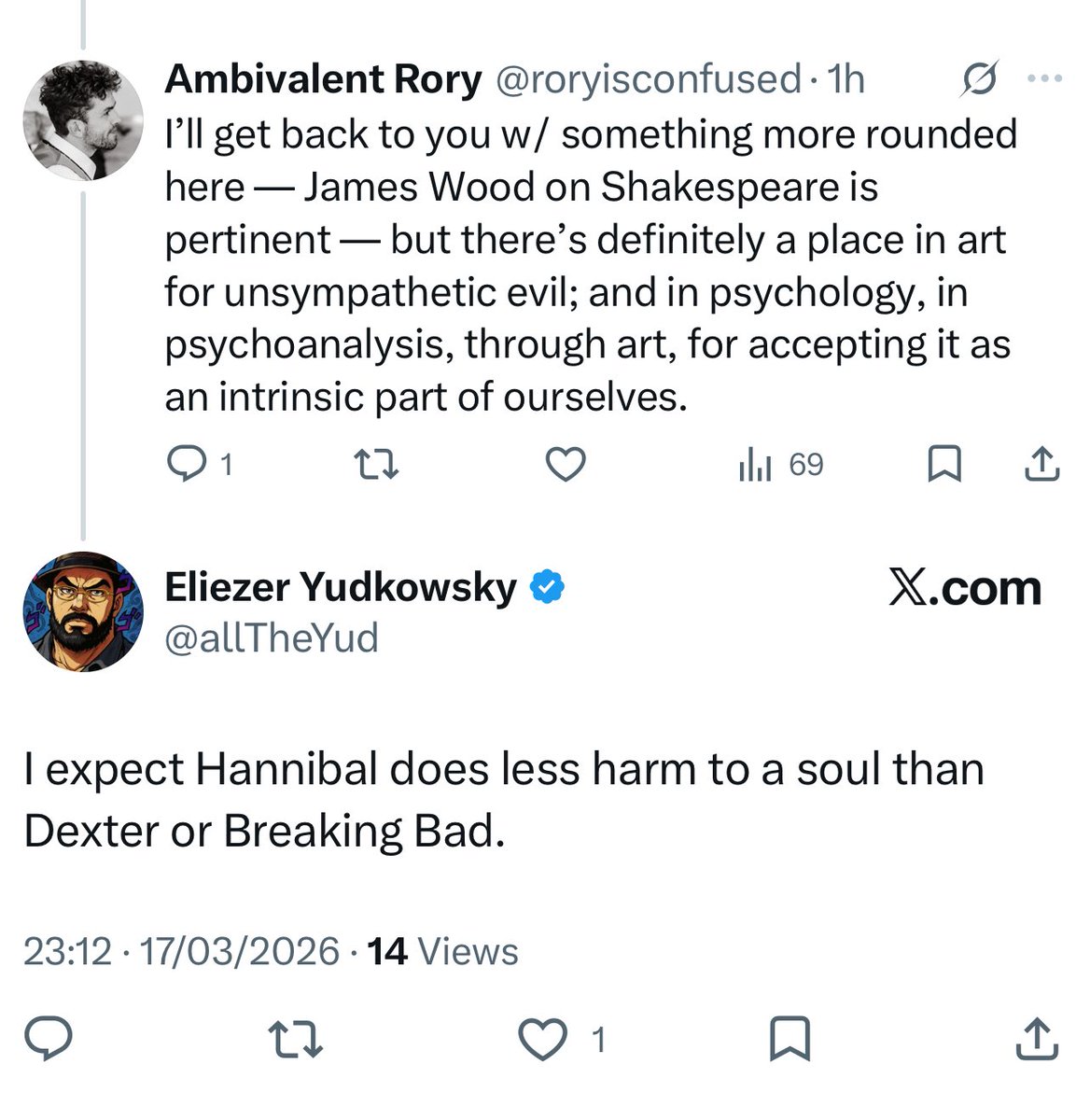 Ambivalent Rory tweet media