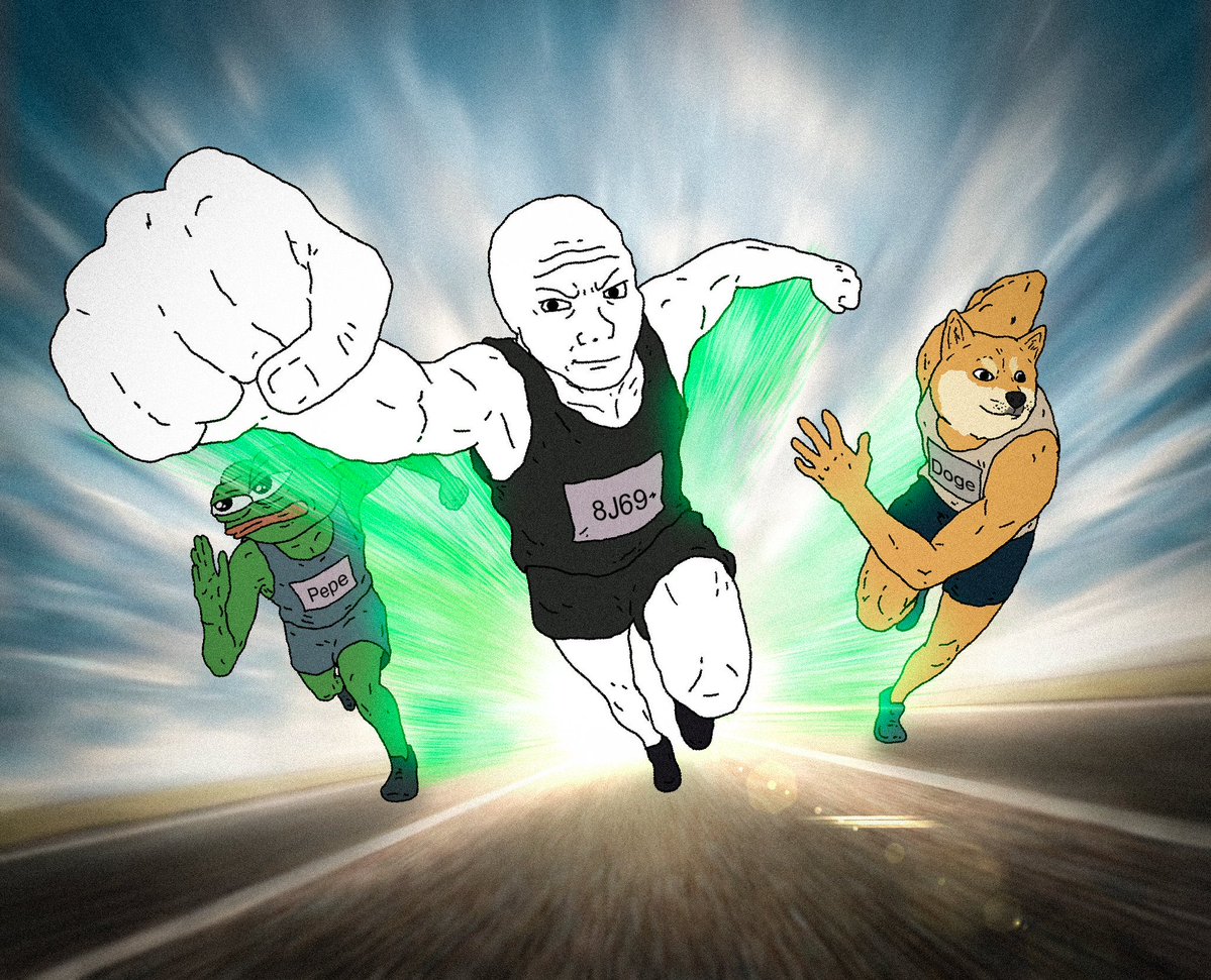 A lot of people have forgotten what true fomo looks like due to market conditions in this bear market $shib at already 2B went above 40B in the spam of 2 weeks. You might think we are crazy for screaming $wojak to $5, $10,$100 but infact the crazy one is you limiting yourself.