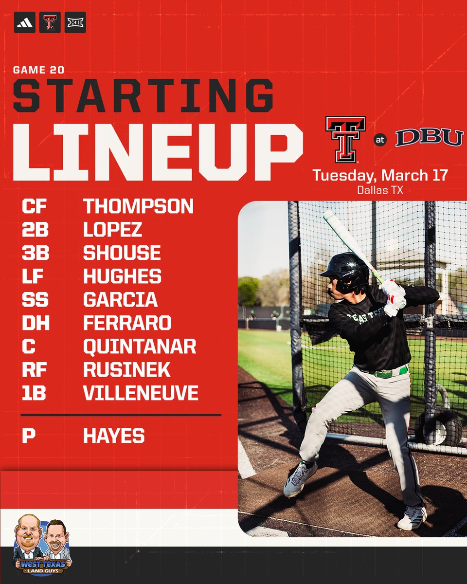 Texas Tech Baseball tweet media