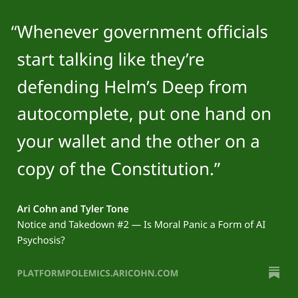 Ari Cohn tweet media