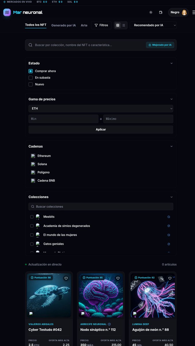 NeuralSeaAINFT's tweet photo. We’ve been working behind the scenes.
Refining. Improving. Rebuilding.
NeuralSea is evolving into something bigger than just an NFT marketplace.
AI integration
Better discovery
Stronger infrastructure
This is just the beginning.
Stay close.
#NeuralSea #Web3 #NFT #AI #Crypto https://t.co/Ju9JlvigJ3