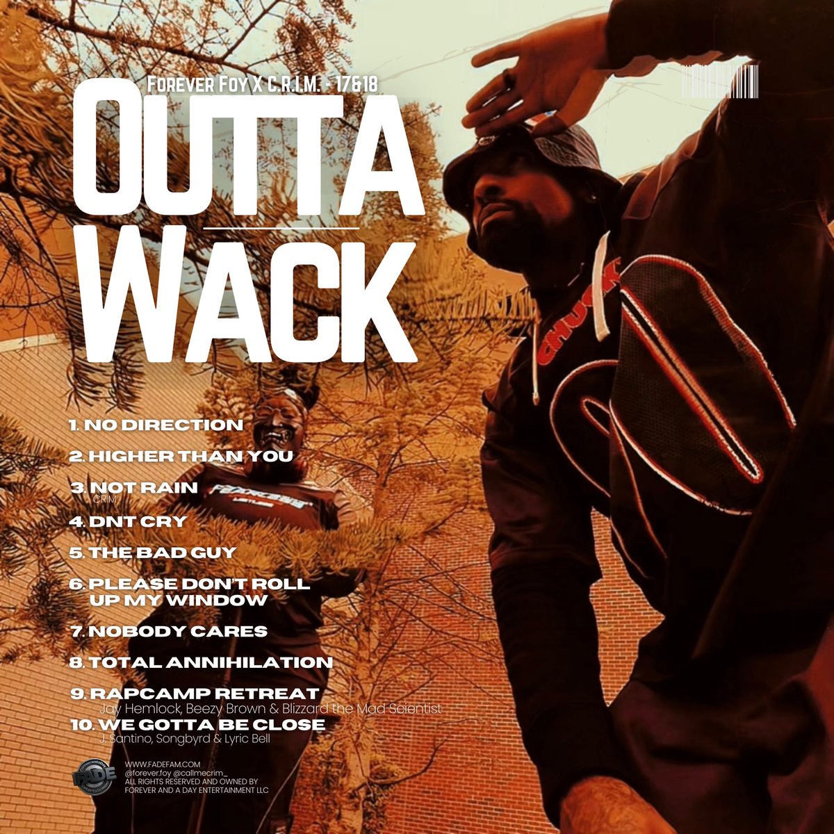 17&18: OUTTA WACK OUT NOW!!!! tweet media