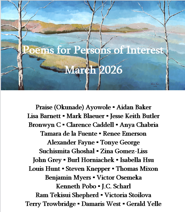 Poems for Persons of Interest tweet media