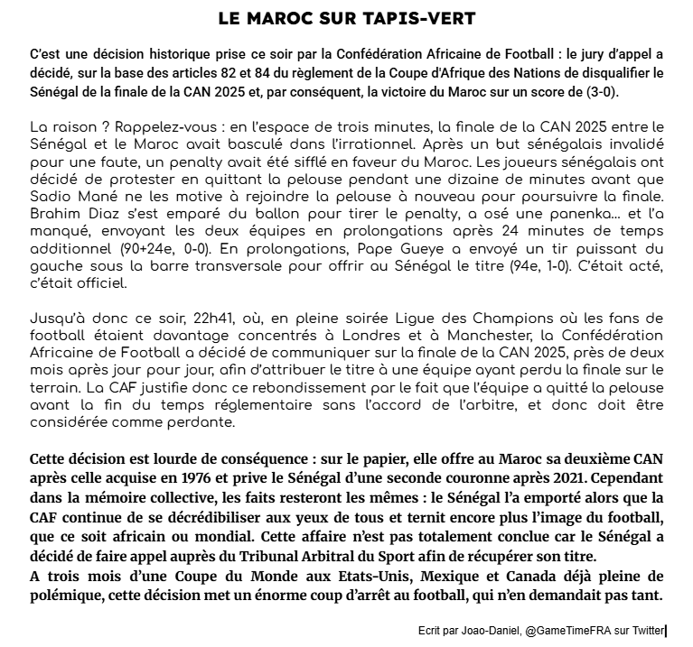 Game Time tweet media