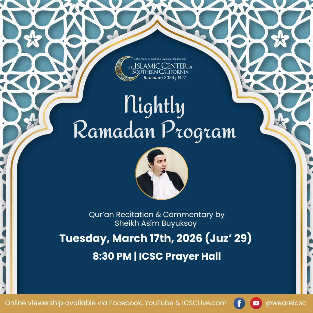 weareicsc's tweet photo. Juz' 29 Commentary by Sheikh Asim Buyuksoy - https://t.co/jR6F2pKIvB https://t.co/RgRy6hJvEW