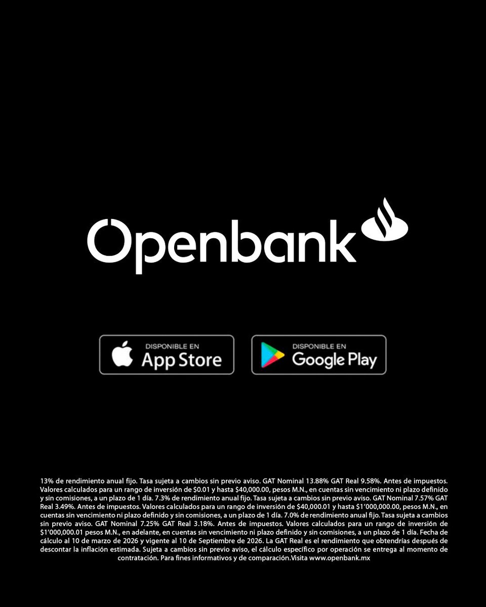 Openbank México tweet media