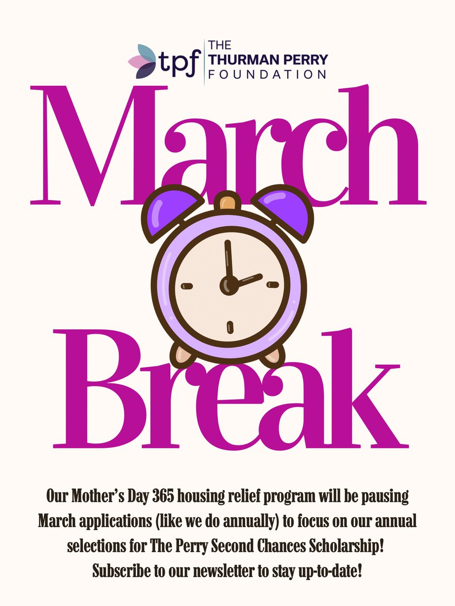 The Thurman Perry Foundation tweet media
