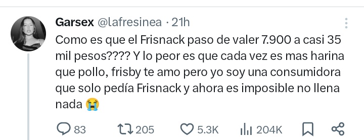 lacoboschica's tweet photo. "Millonaria” en Disney, pero en modo asamblea por el precio del Frisnack. Hay gente que no es rica, sólo es turista ocasional de una vida para la que no le alcanza. https://t.co/KPpZvBxvnx