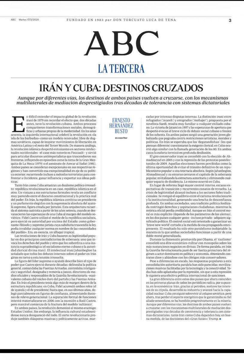 Ernesto Hernández Busto tweet media