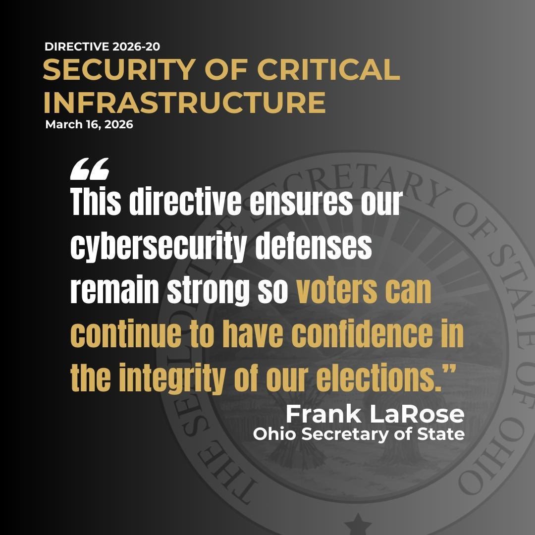 Frank LaRose tweet media