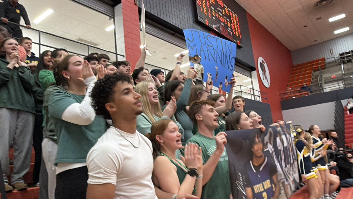 D11Sports's tweet photo. PIAA 3A BOYS QUARTERFINALS:

 12-1 West Catholic vs 11-1 Notre Dame 

MILESTONE 1000 for Justin Manning of the Crusaders.  

Congrats!!!!! Well earned. 

@NDGP_Athletics @ND_Crusaders @PIAASports @PIAADistrictXI https://t.co/a5kicuzVLR