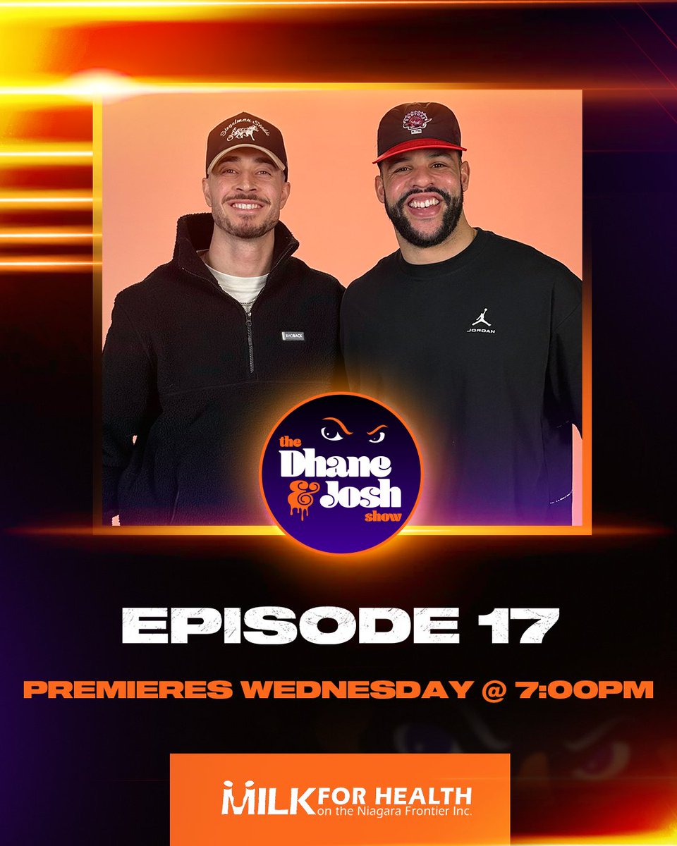 NLLBandits's tweet photo. Another episode of The Dhane &amp; Josh Show is coming at you tomorrow night! 🎙️

Subscribe now and catch up on past episodes » https://t.co/J5PXjNP40M https://t.co/FtpgbJHgKq