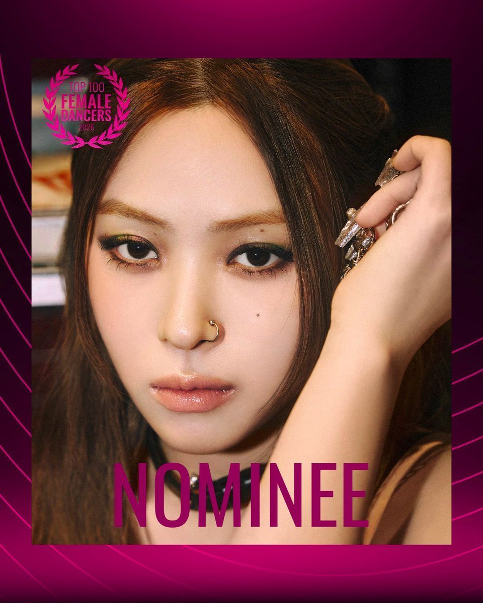 TOP100KPOP's tweet photo. RYUJIN (ITZY) is nominated for the Best Female Dancer Award 🏆

🚨 VOTING ENDS TOMORROW!!!
🔗 VOTE: https://t.co/PaancxE88g https://t.co/v6OMJqZq0p