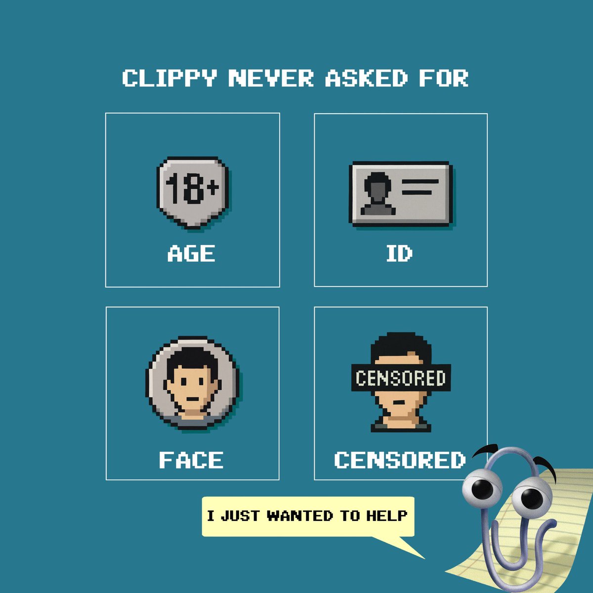 Clippy Movement 📎 tweet media